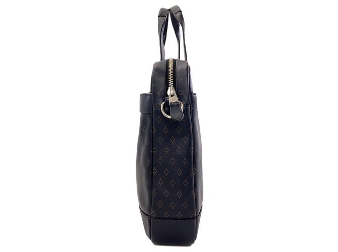 Borsetta in pelle Coach blu navy - vista 3