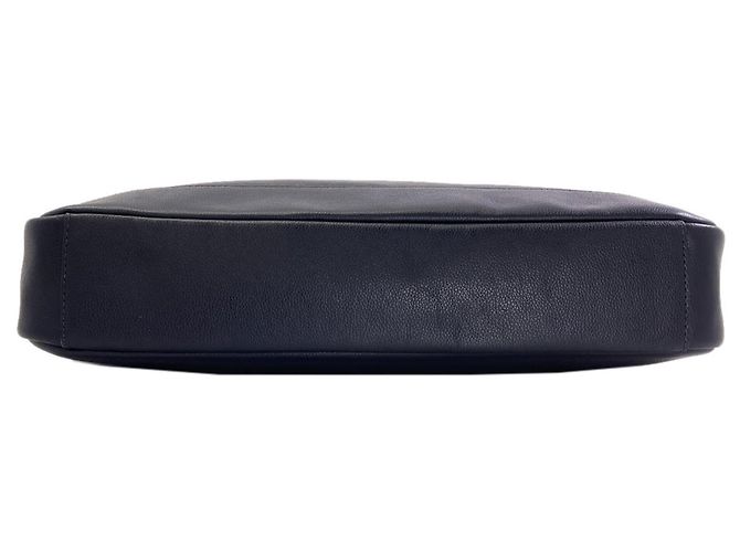Borsetta in pelle Coach blu navy - vista 4