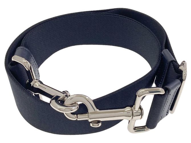 Borsetta in pelle Coach blu navy - vista 7