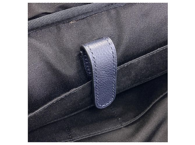 Borsetta in pelle Coach blu navy - vista 8
