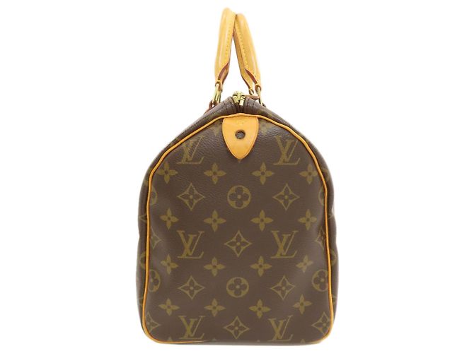 Borsa Louis Vuitton Marrone in Pelle vernice - vista 3