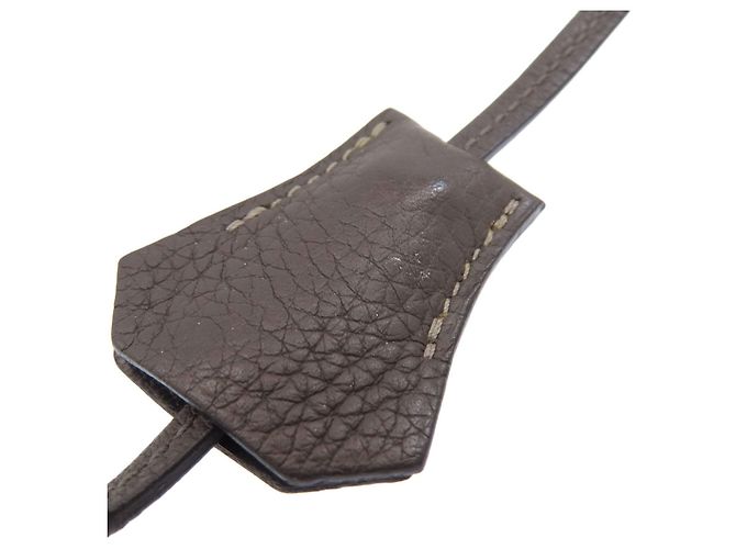 Hermès Borsa Hermes Birkin 30 in pelle Taurillon - vista 10