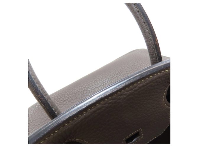 Hermès Borsa Hermes Birkin 30 in pelle Taurillon - vista 18