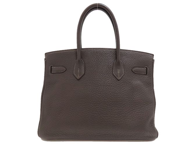 Hermès Borsa Hermes Birkin 30 in pelle Taurillon - vista 2