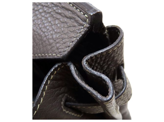 Hermès Borsa Hermes Birkin 30 in pelle Taurillon - vista 21