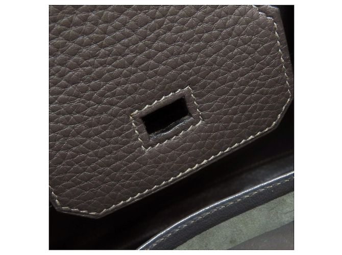 Hermès Borsa Hermes Birkin 30 in pelle Taurillon - vista 22