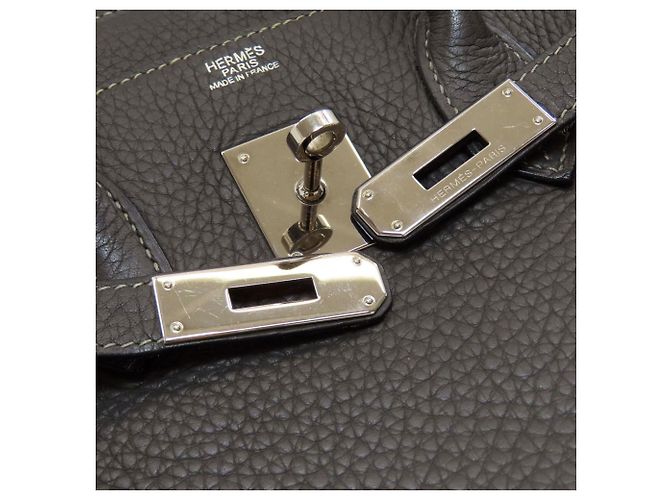 Hermès Borsa Hermes Birkin 30 in pelle Taurillon - vista 24