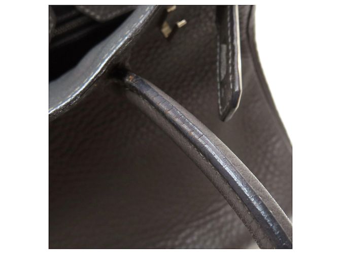 Hermès Borsa Hermes Birkin 30 in pelle Taurillon - vista 25