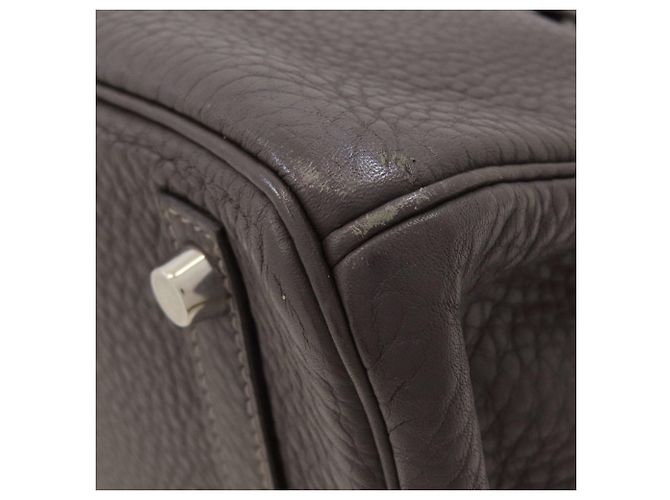 Hermès Borsa Hermes Birkin 30 in pelle Taurillon - vista 28