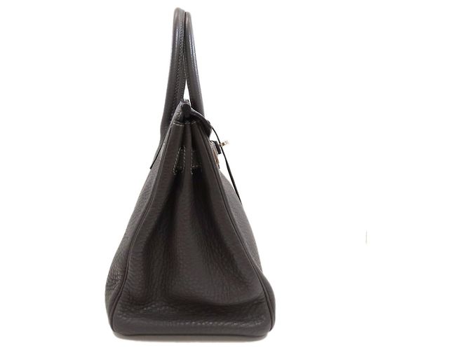 Hermès Borsa Hermes Birkin 30 in pelle Taurillon - vista 3