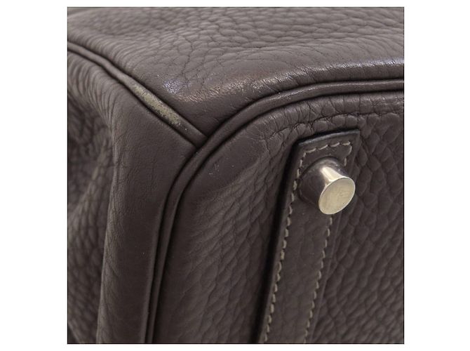 Hermès Borsa Hermes Birkin 30 in pelle Taurillon - vista 31