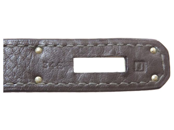 Hermès Borsa Hermes Birkin 30 in pelle Taurillon - vista 7