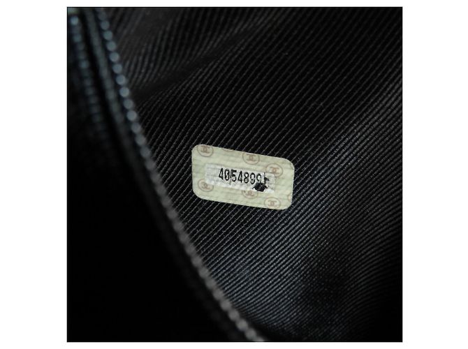 Zaino Chanel in pelle d'agnello nera - vista 7