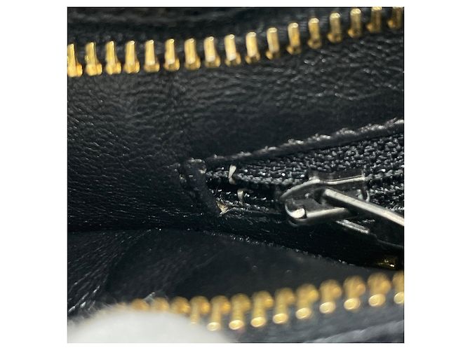 Borsa Tote Chanel Reissue in pelle di vitello granulata nera - vista 8