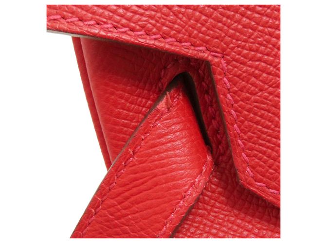 Hermès Borsa Hermes Birkin 35 in Rouge Casaque - vista 18