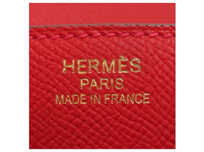 Hermès Borsa Hermes Birkin 35 in Rouge Casaque - vista 6