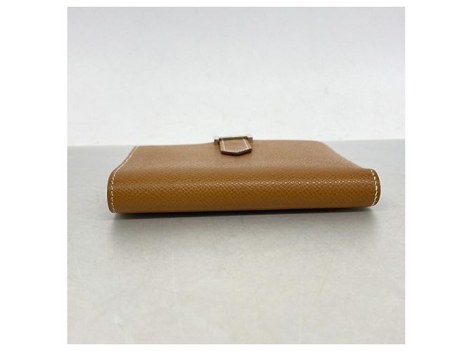 Béarn Hermès Hermes Bearn Compact Wallet in Gold - Ansicht 2