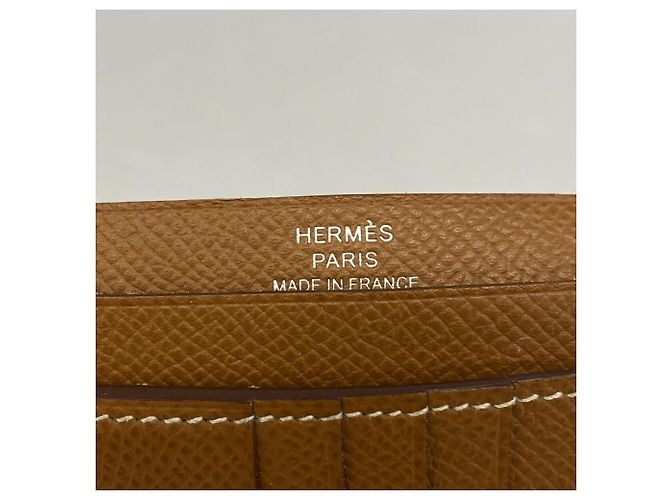 Béarn Hermès Hermes Bearn Compact Wallet in Gold - Ansicht 4