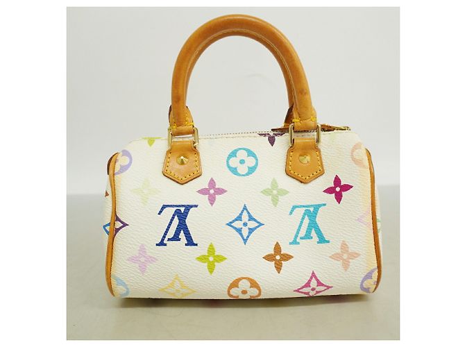Borsa Louis Vuitton Monogram Multicolor Mini Speedy - vista 11