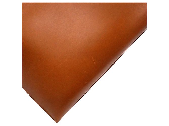 Hermès Borsa Hermes Kelly 32 Box Calf Fauve - vista 10