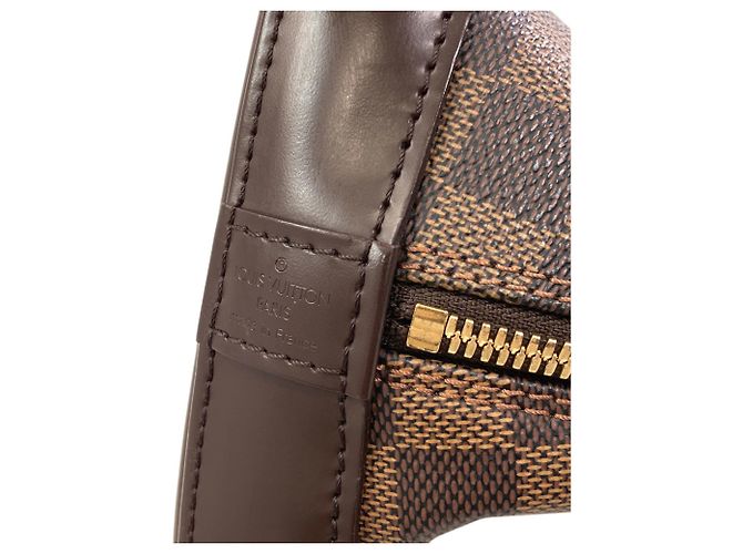 Borsa Louis Vuitton Alma PM in tela Damier - vista 6