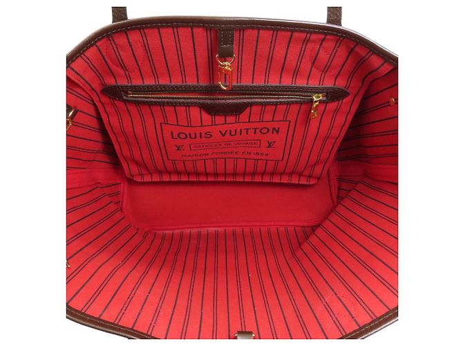Borsa Tote Louis Vuitton Neverfull MM - vista 5