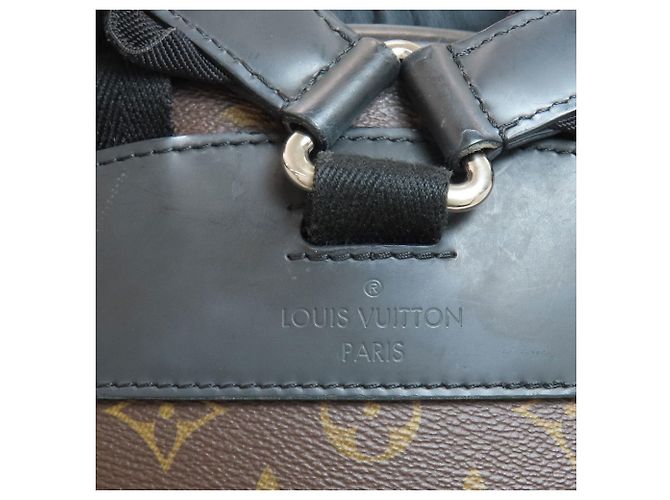 Zaino Louis Vuitton Josh Monogram Macassar - vista 17
