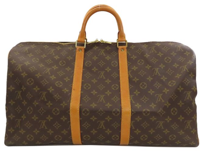 Borsa Boston Louis Vuitton Monogram Canvas Keepall 55 - vista 2