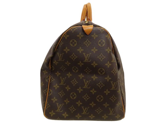 Borsa Boston Louis Vuitton Monogram Canvas Keepall 55 - vista 3