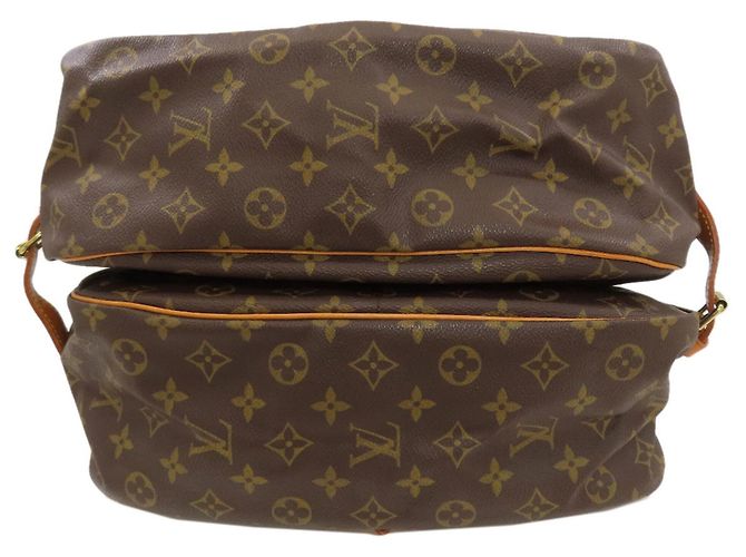 Borsa a spalla Louis Vuitton Saumur 35 - vista 4