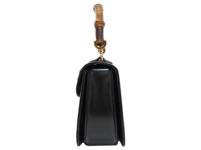 Borsa 2-Way Gucci Bamboo - vista 3