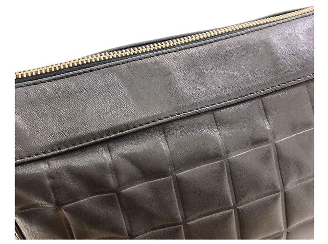 Borsa a spalla Chanel Chocolate Bar - vista 10