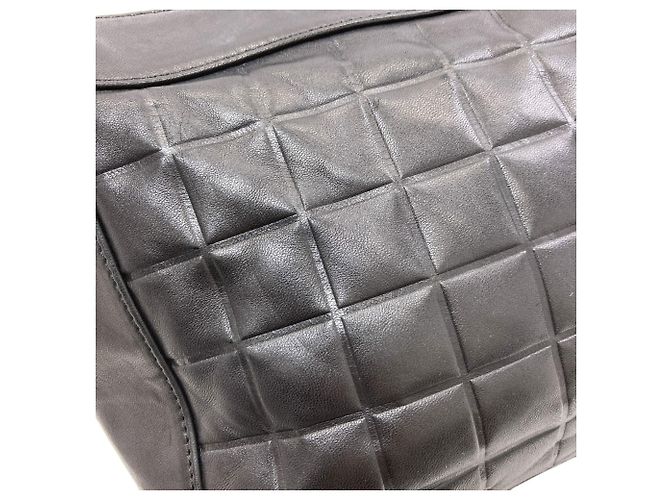 Borsa a spalla Chanel Chocolate Bar - vista 13