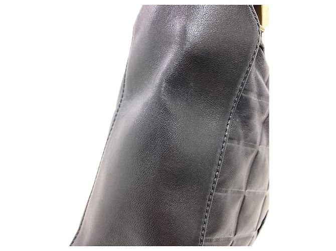 Borsa a spalla Chanel Chocolate Bar - vista 14