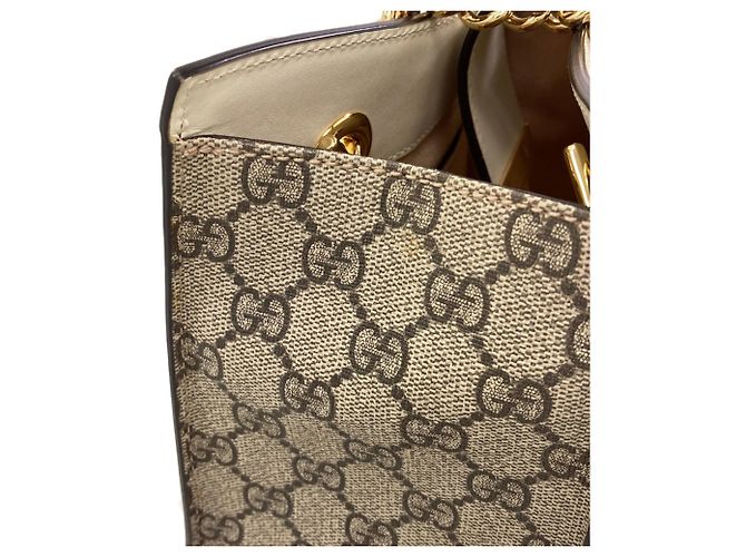 Borsa a Tracolla Gucci Padlock GG Supreme - vista 10