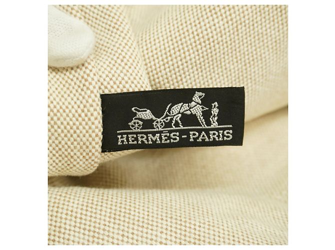 Hermès Hermes Fourre-Tout Cabas Canvas Tote Bag - vista 5