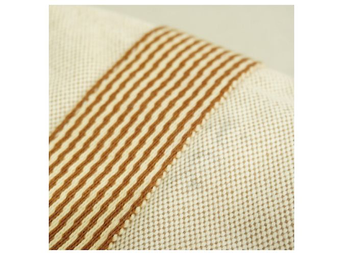 Hermès Hermes Fourre-Tout Cabas Canvas Tote Bag - vista 9