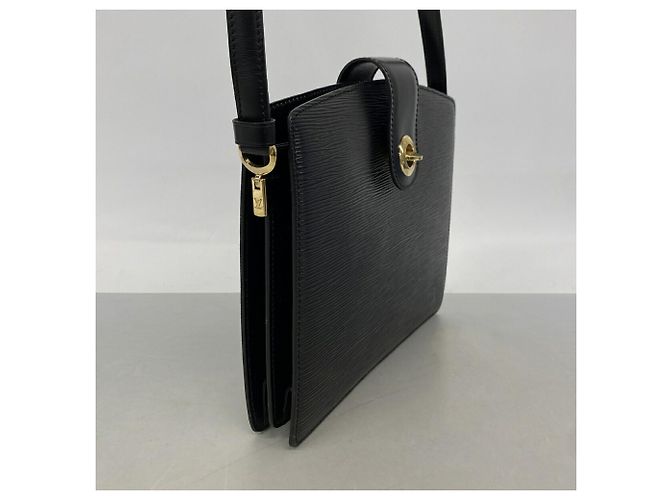 Borsa a tracolla Louis Vuitton Epi Capucines M52342 Noir - vista 2