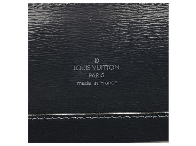 Borsa a tracolla Louis Vuitton Epi Capucines M52342 Noir - vista 5