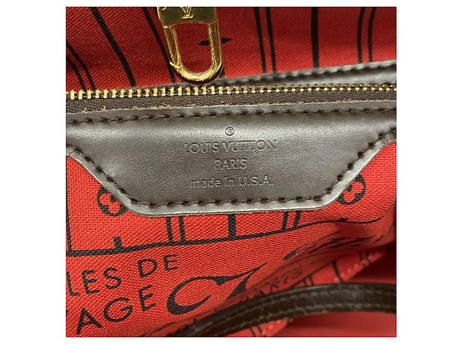 Borsa Tote Louis Vuitton Damier Neverfull PM - vista 5