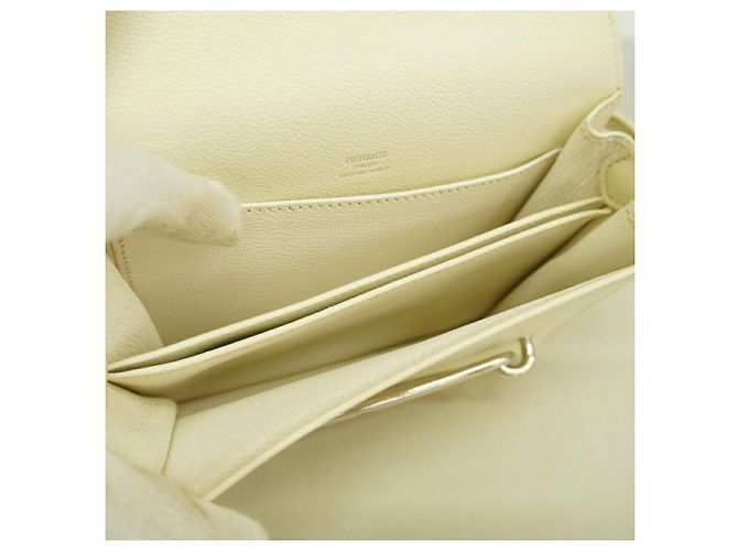 Hermès Borsa a tracolla Hermes bianca - vista 4