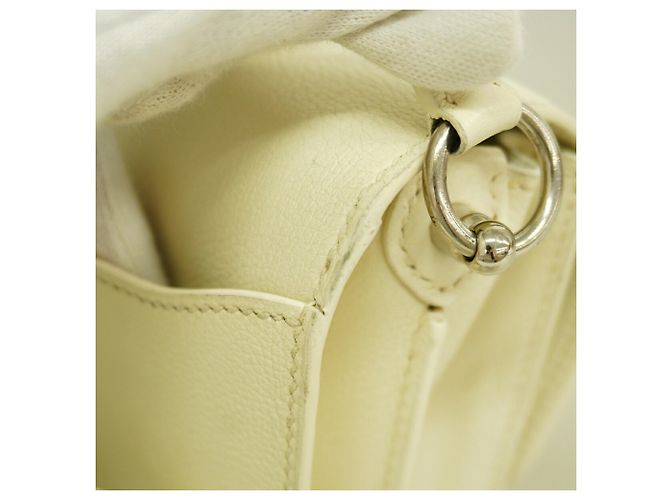 Hermès Borsa a tracolla Hermes bianca - vista 6