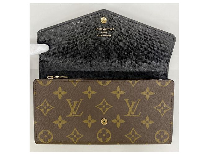 Louis Vuitton Monogram Giant Reverse Portefeuille Sarah Long Wallet - vista 10