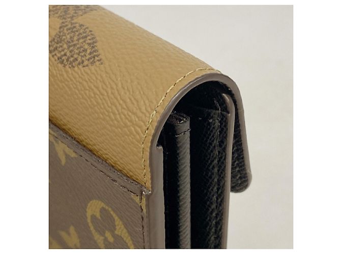 Louis Vuitton Monogram Giant Reverse Portefeuille Sarah Long Wallet - vista 8