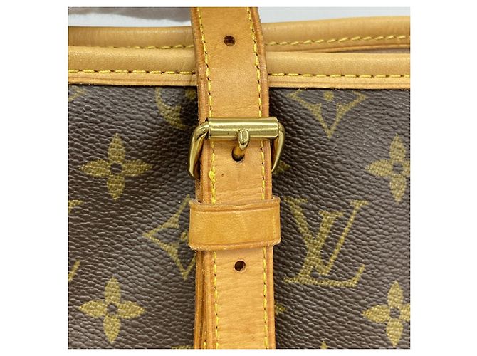 Borsa Tote Louis Vuitton Monogram Bucket GM M42236 - vista 9