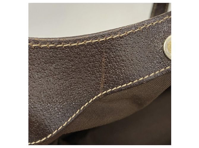 Borsa Tote Gucci beige e marrone - vista 11