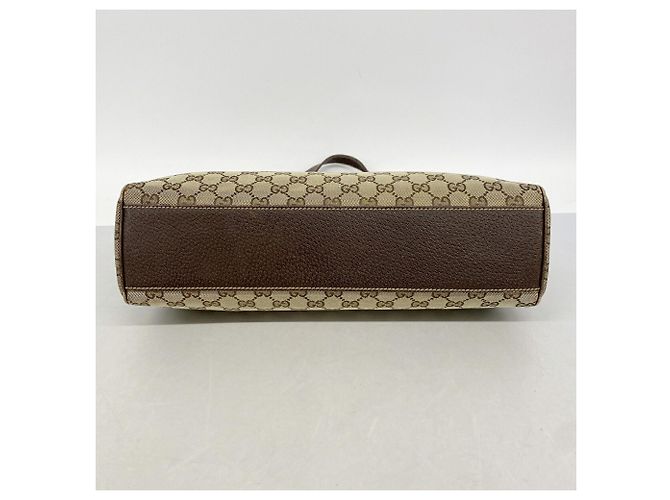 Borsa Tote Gucci beige e marrone - vista 3