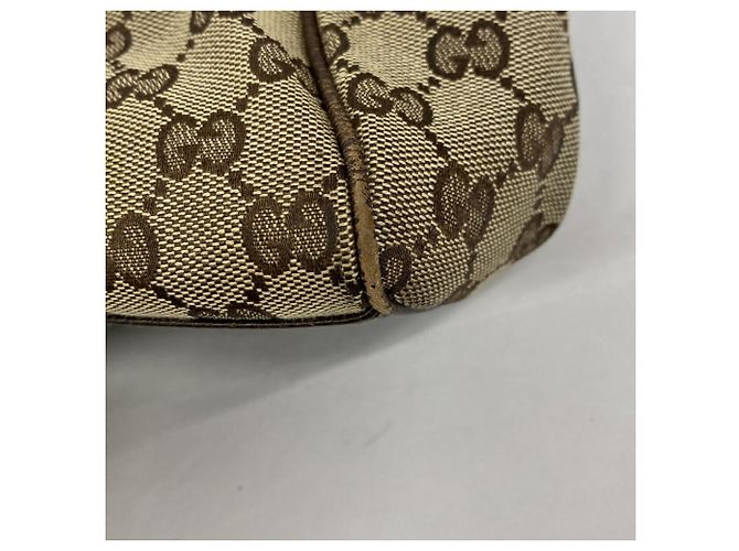 Borsa Tote Gucci beige e marrone - vista 6
