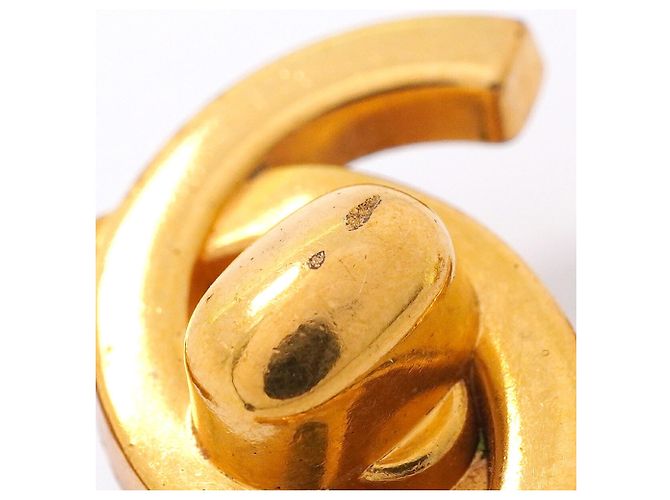 Orecchini a clip Chanel placcati oro - vista 9