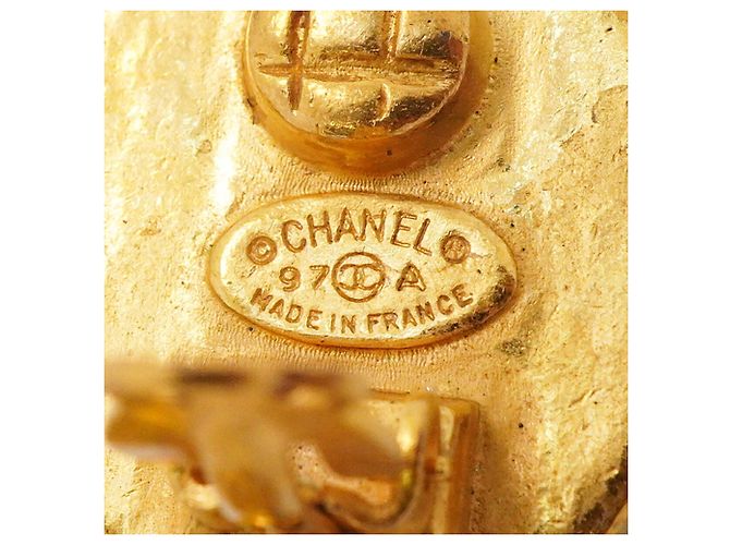 Orecchini a clip Chanel Gold - vista 4